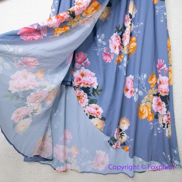 New! City Chic *flawed* Florence Dress grey plus size 14 - Picture 9 of 16